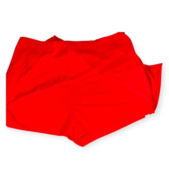 Stretchy Bright Red Skort - Picture 2 of 4